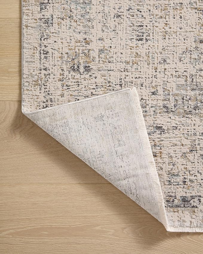 Loloi Amber Lewis Alie Collection ALE-02 Sand/Sky 11'-6'' x 15'-7'', .13'' Pile Height, Area Rug