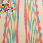 Dash & Albert Cady Stripe Multi Machine Washable Rug, Runner-2.5 X 8 Feet, Multicolored Stripe Pattern - Premium Luxury Hotel Quality Soft Breathable Hypoallergenic Machine Washable Easy Care All