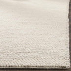 SAFAVIEH Area Rug 5x8 - Natura Collection - Ivory, Handmade Wool Blend, Textured Design, Ideal for Living Room, Bedroom, Dining Space (NAT620A)