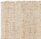 REDEARTH · Jute Cotton Area Rug - 4'x6' Rectangular Rug, Sustainable Handwoven, Non-Shedding, Soft & Durable – Reversible, Neutral Tones for Home Décor in Living Room, Dining Room, Bedroom, Set of 2