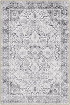 LUMI Washable Area Rug 8x10 for Living Room, Ultra Soft Stain Resistant Carpet with Non Slip Rubber Backing, Non-Shedding Low Pile Rugs for Bedroom, Dining Room, Indoor, Office