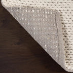 Nuloom Penelope Off-White/Ivory, 2'6" x 8', Hand-Braided, Wool & Cotton, Soft and Textured, High Traffic, Stain Resistant, Easy Clean, Durable Runner for Bedroom, Living Room, Dining, Entryway