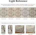 8x10 Washable Area Rug Beige Grey Vintage Distressed Large Rug for Living Room Oriental Soft Thin Indoor Retro Gray Carpet Non Slip Low Pile Floor Cover Bedroom Dining Room Office Nursery