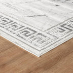 GLORY RUGS Area Rugs Marble 2x3 Cream Gray Doormat Carpet Modern Abstract Rug Living Room Dining Bedroom Rug
