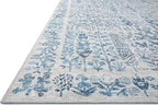 Loloi Rifle Paper Co. Maison Collection MAO-07 Blue 7'-6" x 9'-6", .19" Pile Height, Area Rug