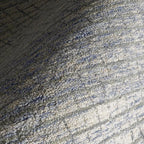 Rugs USA Melrose Light Blue/Ivory, 2'6" x 8', Handmade, Wool & Cotton, Soft and Cozy, High Traffic, Stain Resistant, Easy Clean, Durable Area Rug for Bedroom, Living Room, Dining Space, Den, Entryway