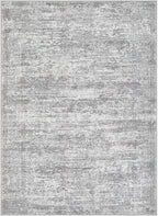 Area Rug Living Room Rugs - 4x6 Large Soft Indoor Neutral Modern Abstract Low Pile Washable Rug Carpet for Bedroom Dining Room Farmhouse Home Office - Vintage Grey