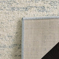SAFAVIEH Adirondack Collection Area Rug - 9' Square, Slate & Cream, Modern Ombre Design, Non Shedding & Easy to Clean, Ideal for Living Room, Bedroom, Office, Dining Space (ADR113T)