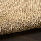Nourison Home Courtyard Jute 8' x 10' Area Rug - Easy Clean, Non Shedding, Bed Room, Living Room, Dining Room, Kitchen (8' x 10')
