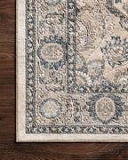 Loloi Teagan Collection TEA-01 Natural/Lt. Grey 2'-8" x 10'-6" Runner Rug, Large, Soft Neutral Rug, High-Traffic for Living Room, Bedroom, Home Office, Dining Area