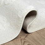 Abani Nomad Cream Area Rug 2' 6'' x 8' for Living Room, Bedroom - Abstract Pattern - Durable & Easy to Clean