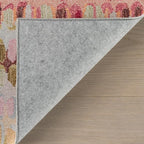 Dash & Albert Paint Chip Pastel Machine Washable Rug, 8.5 X 11.5 Feet, Multicolored Geometric Pattern