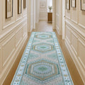 Fame Living Washable Area Rug. Modern Farmhouse. Vintage. Turkish. Bohemian. Distressed. Oriental. Traditional. Rugs for Living Room. Dining. Bedroom. Office. Entryway. Foyer. (856GG, 2'5" x 6'5")