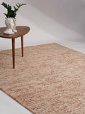 Hand Tufted Wool ECO-Friendly Area Rugs - 4'x6', Rectangle Shape, Light Brown, Solid Plain Design, High Pile Handmade Anti Skid Area Rugs for Living Room, Bed Room (KWC111)