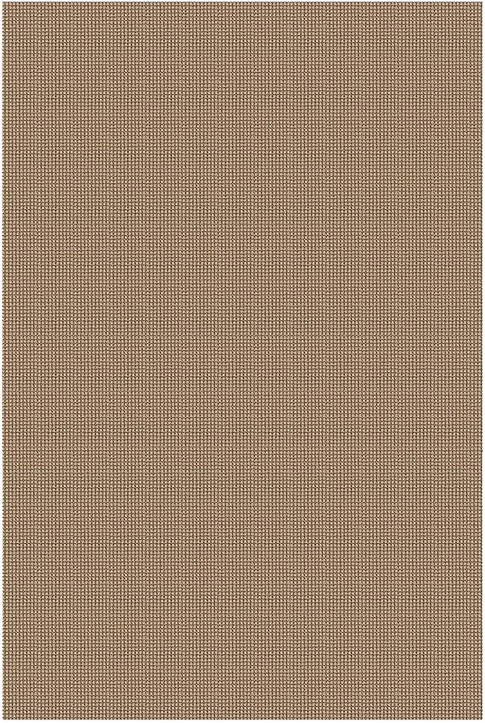 Braided Area Rug 6x9 Ft Washable Rugs for Living Room Non Slip Bedroom Rugs Boho Dining Room Rug Cotton Living Room Woven Floor Carpet for Nursery Playroom, Orange/Tan/Brown