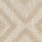 Nourison Home Versatile Cream 2' x 4' Area Rug - Easy Clean, Non Shedding, Bed Room, Living Room, Dining Room, Kitchen (2' x 4')
