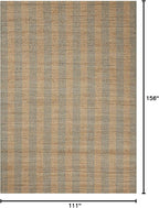 Loloi Chris Loves Julia Judy Collection JUD-04 Natural/Sky 9'-3" x 13' Area Rug