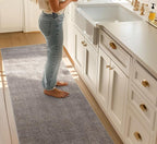 Well Woven Custom Size Hallway & Stair Runner- Harlow Pompeii Taupe 31 Inches Wide x 99 Feet Long Runner (31" x 99') Runner Rug - Modern Chevron Pattern, Ultra-Soft, Easy-Clean