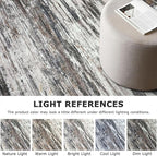 2x6 Modern Abstract Runner Rug for Hallways, Grey Brown Super Soft Hallway Decor Kitchen Rugs with Non-Slip, Non-Shedding Washable Runners for Entryway Bedroom Indoor