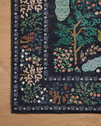 Loloi Rifle Paper Co. Canopy Collection CNP-05 Charcoal 2'-3" x 5' Accent Rug