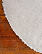 Unique Loom Davos Shag Collection Area Rug - Solid (5' 3" x 8' Oval, White/ Ivory)
