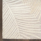 Nourison Home Suncoast Beige 7'10" x 9'10" Area Rug - Easy Clean, Non Shedding, Bed Room, Living Room, Dining Room, Kitchen (8' x 10')