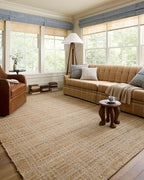 Loloi Chris Loves Julia Judy Collection JUD-01 Natural/Cream 9'-3" x 13' Area Rug