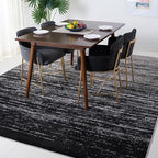 SAFAVIEH Area Rug 12x15 - Adirondack Collection - Large - Silver & Black, Modern Ombre Design, Non Shedding & Easy to Clean, Ideal for Living Room, Bedroom, Office, Dining Space (ADR113A)