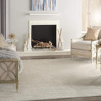 Nourison Home Nourison Essentials Ivory Beige 10' x 14' Area Rug - Easy Clean, Non Shedding, Bed Room, Living Room, Dining Room, Kitchen (10' x 14')