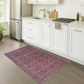 Fame Rugs Turkish Rug. Washable Vintage Oriental Antique Inspired Traditional Doormat Small Modern Area Rugs Luxury Entryway Entry Bedroom Bathroom Kitchen (395RR, 2'5 x 5')
