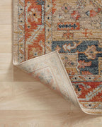 Loloi Jocelyn Collection JOC-01 Sand/Multi 5'-5" x 7'-6" .38" Thick Area Rug
