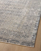 Loloi Amber Lewis Alie Collection ALE-04 Sky/Stone 2'-7'' x 7'-9'', .13'' Pile Height, Runner Rug