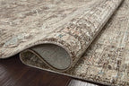 Loloi Magnolia Home by Joanna Gaines Millie Collection MIE-03 Charcoal/Dove 2'-7" x 10'-0", .25" Pile Height, Runner Rug