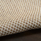 Nourison Home Courtyard Jute Ivory 8' x 10' Area Rug - Easy Clean, Non Shedding, Bed Room, Living Room, Dining Room, Kitchen (8' x 10')