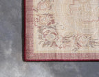 Rugs.com Chateau Collection Rug - 13 Ft Runner Red Medium Pile Rug