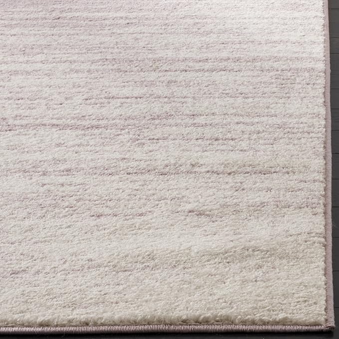 SAFAVIEH Adirondack Collection Runner Rug - 2'6" x 12', Cream & Purple, Modern Ombre Design, Non Shedding & Easy to Clean, Ideal for Hallway, Foyer, Kitchen, Entryway, Bedroom (ADR113L)