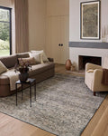 Loloi Amber Lewis Josie Collection JOS-05 Dove/Gold 5'-0" x 7'-6" Accent Rug