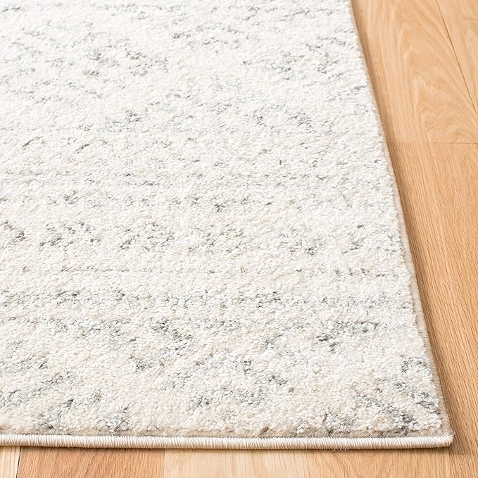 SAFAVIEH Area Rug 10x13 - Tulum Collection - Large - Ivory & Grey, Moroccan Boho Tribal Design, Non-Shedding & Easy to Clean, Ideal for Living Room, Bedroom, Dining Space (TUL272A)
