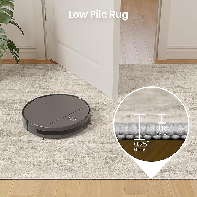 Valenrug Washable Rug 6x9 - Stain Resistant 6x9 Area Rugs for Living Room, Non Slip Backing Printed Rugs for Bedroom, Folable Machine Washable Area Rug(Beige,6'x9')