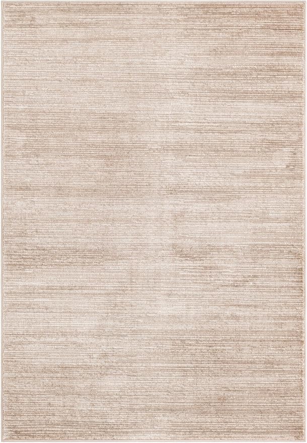 Unique Loom Finsbury Collection Area Rug - Kate (4' 1" x 6' 1" Rectangle, Beige/ Ivory)