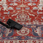 Keen Home Design 8x10 Rug - Machine Washable Area Rug with Non-Slip Backing, Ideal for Living Room, Dining Room, Bedroom - Vintage, Easy Clean, Durable, Low Pile Rug - (8' x 10')