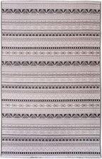 Alfa Rich 3x5 White Black Gray Washable Area Rugs for Living Room Bedroom Kitchen Decor Runner