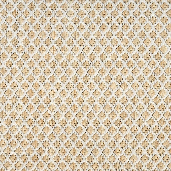 Nourison Home Courtyard Natural 10' x 14' Area Rug - Easy Clean, Non Shedding, Bed Room, Living Room, Dining Room, Kitchen (10' x 14')