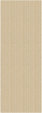 IOHOUZE Washable Runner Rug 2x6 Non Slip Runners for Hallways Entryway Runner Indoor, Kitchen Rugs Woven Cotton Floor Carpet for Kitchen Hall Entrance Bedroom, Warm Beige/Orange/Apricot