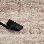 Keen Home Design 2x7 Rug - Machine Washable Runner Rug with Non-Slip Backing, Ideal for Hallway, Entryway, Kitchen, Laundry Room - Vintage, Easy Clean, Durable, Low Pile - (2'6" x 7')