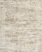 Washable Area Rug 8x10, Large Soft Rugs for Living Room Vintage Area Rugs for Bedroom Dining Room Non-Slip Stain Resistant Brown Under Table Rug