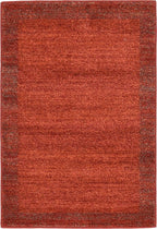 Rugs.com Angelica Collection Rug – 2' x 3' Terracotta Medium Rug Perfect for Entryways, Kitchens, Breakfast Nooks, Accent Pieces