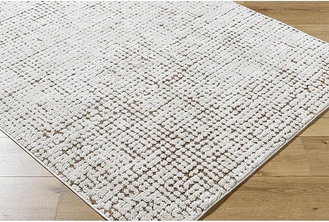 Livabliss x Our PNW Home Cascade Minimalist Area Rug, 12' x 15', Brown
