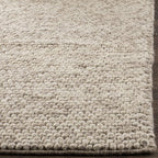 SAFAVIEH Area Rug 10x14 - Natura Collection - Large - Beige, Handmade Wool Blend, Textured Design, Ideal for Living Room, Bedroom, Dining Space (NAT620B)