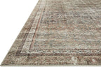 Loloi Chris Loves Julia Jules Collection JUL-09 Ink/Terracotta 2'-3" x 3'-9", .13" Pile Height, Accent Rug